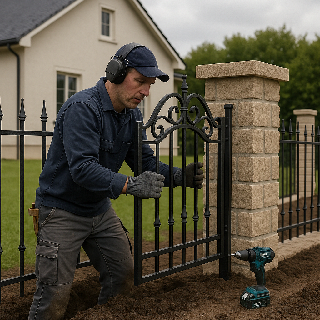 Montaż ogrodzenia panelowego – samemu czy z pomocą fachowca?